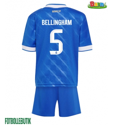 Real Madrid Jude Bellingham #5 Tredjeställ Barn 2025-26 Kortärmad (+ Korta byxor)